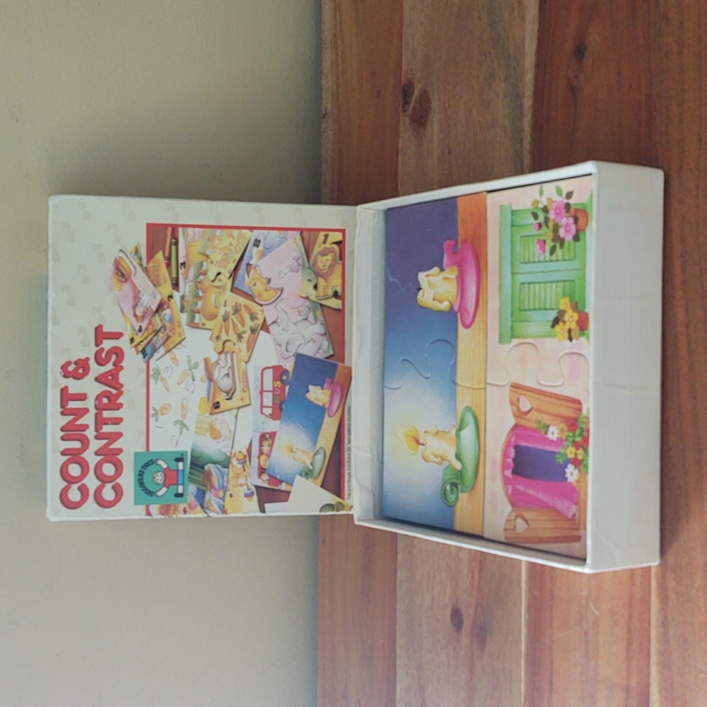 Discovery Toys Count & Contrast Educational Puzzle